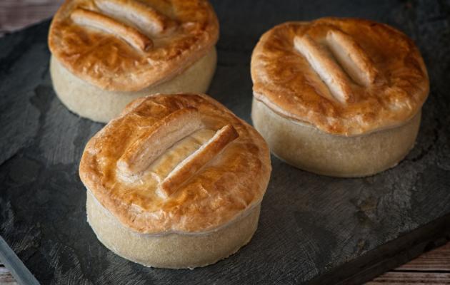 Pulled Ham & Chicken pie